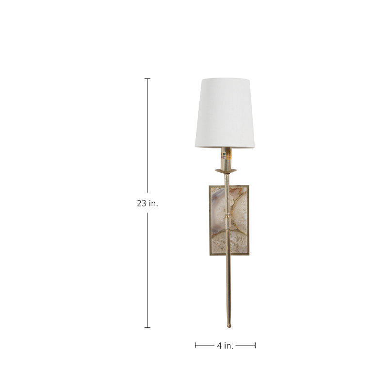 Applique grenat - champagne, Argent