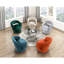 Élégant fauteuil pivotant en velours orange - base en bois massif et contreplaqué rotatif à 360 degrés de l'ameublement moderne dans un siège de 21 po de largeur confortable-1784744824