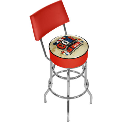 Tabouret de bar pivotant 31 po Coca Cola