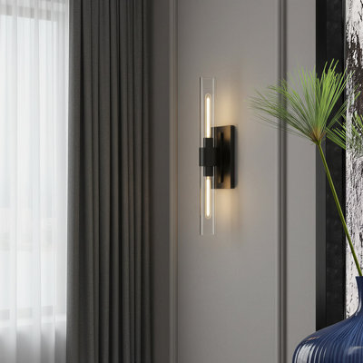 Caen 1-Light Wallchiere Wall Mounted Sconce Wall Light (Bulbs Included)