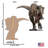 T-Rex taille réelle en carton graphique