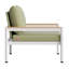 Fauteuil vert litchi