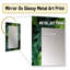Emerald Canopy Rainforest Leaves I - miroir à feuilles, miroir mural traditionnel unique, impression d'art en métal-113833027