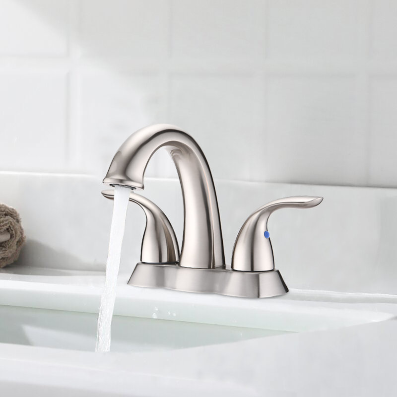 Robinet de salle de bain central avec ensemble de drain Fulham