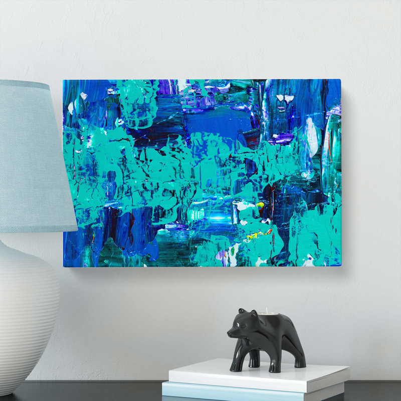 Abstract Art Painting Vol.228 by S.Johnson - Wrapped Canvas, 50cm H x 76cm W x 3cm D