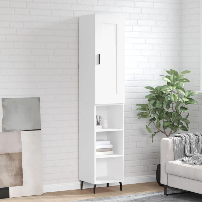34.5cm Sideboard, White