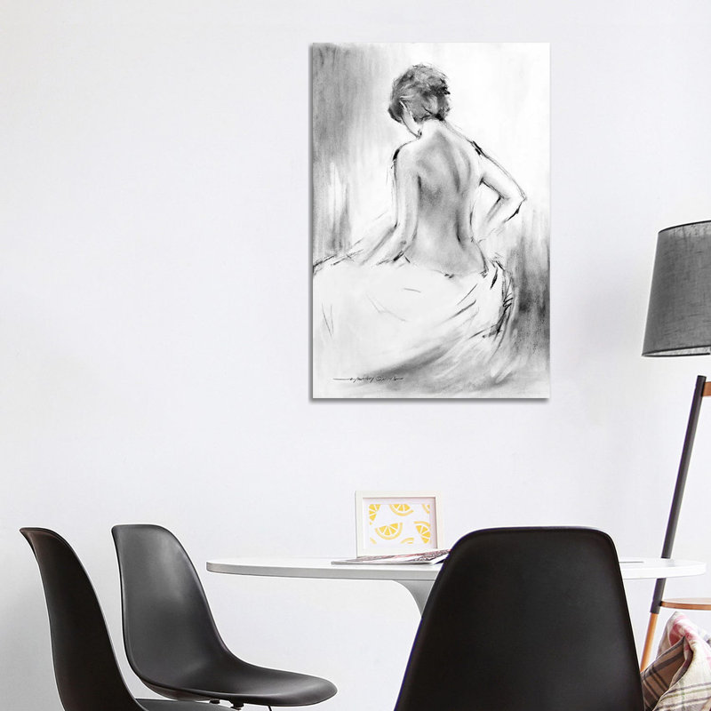 Soft Silhouette V by E.A. Orme - Wrapped Canvas Painting, 101.6 cm H x 66.04 cm W x 1.91 cm D