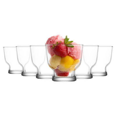 240ml Petit Glass Ice Cream Bowls - By LAV
