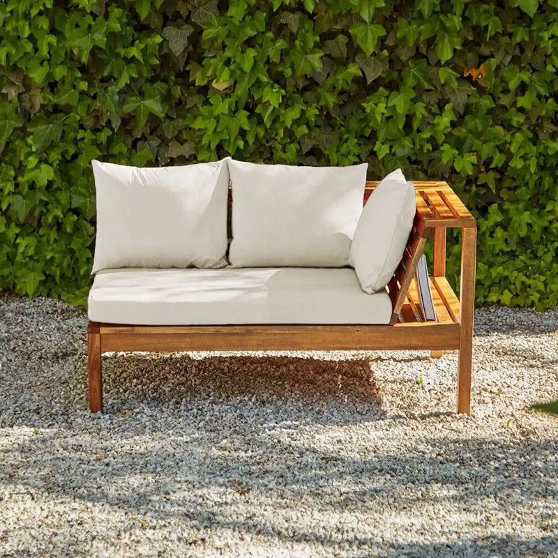 Collinward 240cm Wide Outdoor, Natural, No Umbrella