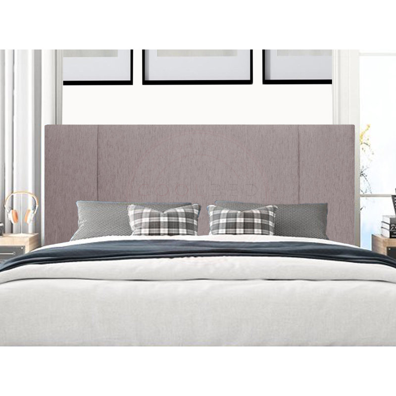Ghazl Upholstered Headboard, Small Double (4'), Red