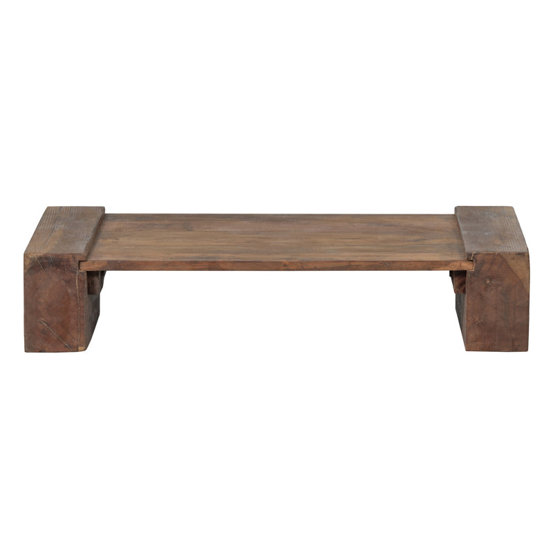 Cornville Solid Wood Sled Coffee Table