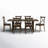 Jahanzeb 6 - Person Trestle Dining Set