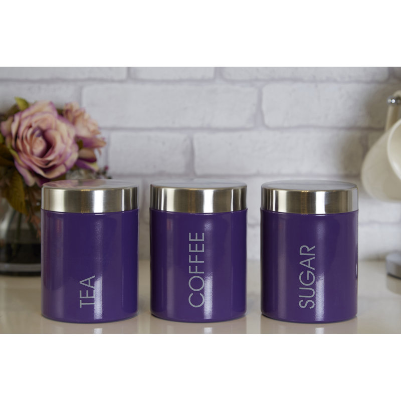 Metal Jar - Set of 3