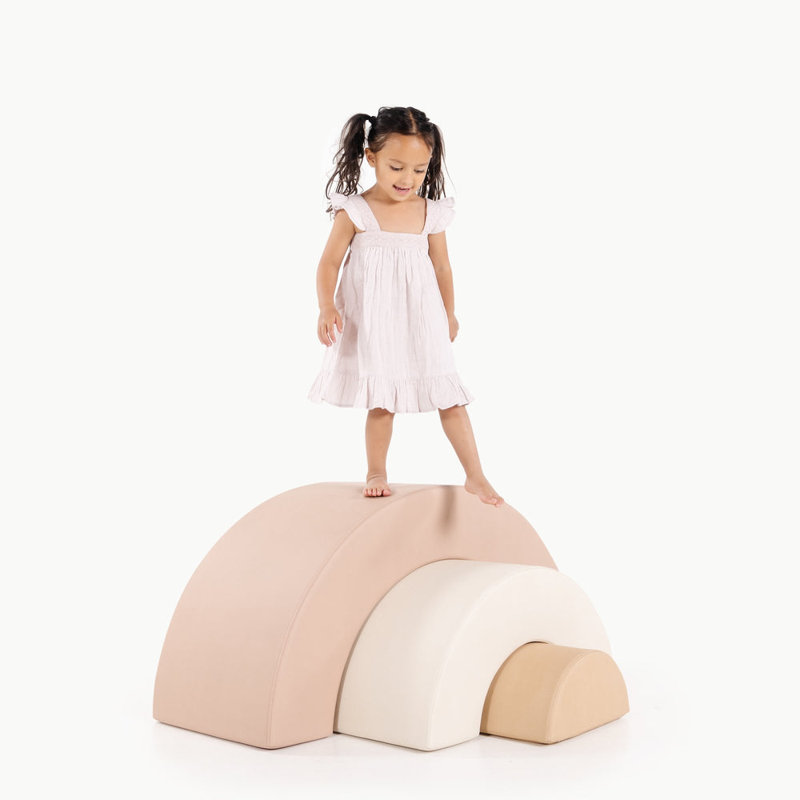 Gathre Arc Playset, Ivory/Untanned/Tulle