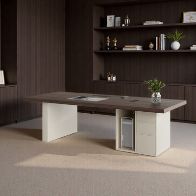 Premium Walnut Desktop Desk