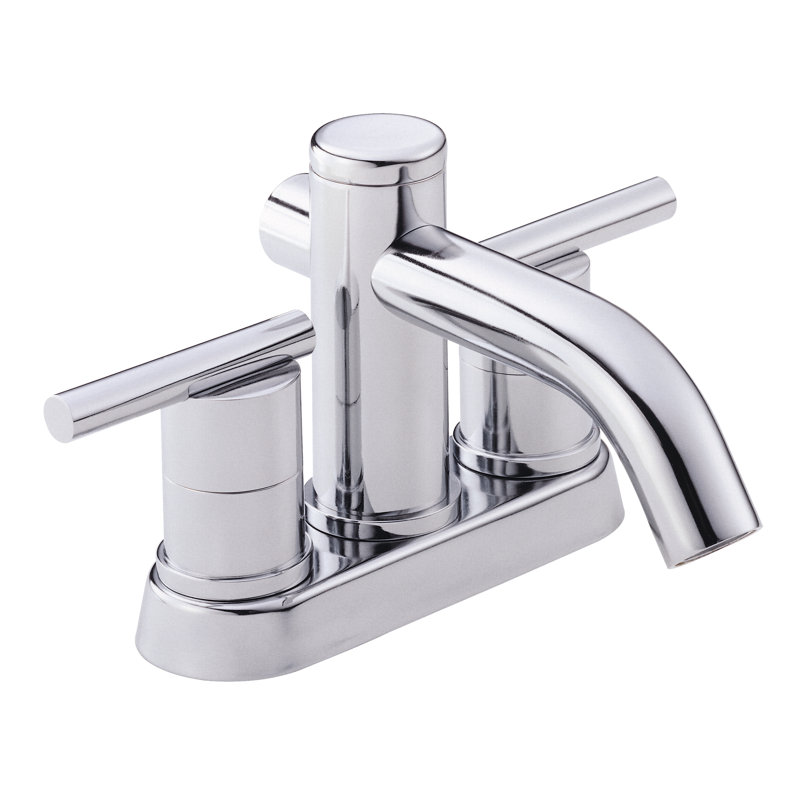 Robinet de salle de bain central avec ensemble de bonde Parma, Chrome