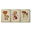 " Mushroom Varieties I " 3 - Pieces-69981952-69981953