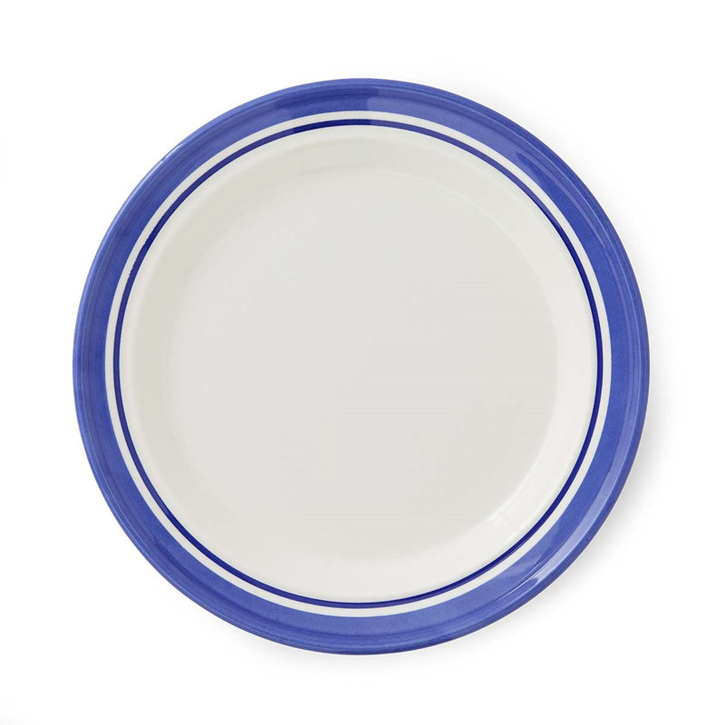 Portmeirion, Potters Stripe - Dinner Plates, Blue
