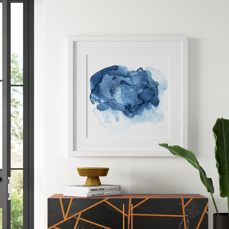 Éphémère liquide par Marmont Hill - reproduction d'art sur papier, H 32 po x l 32 po