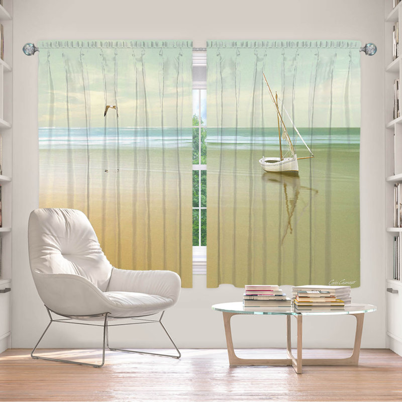 Room Darkening Curtain Pair, 56" W x 78" L