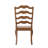 Sloan 78" Solid Wood Oak Finish Top 7-Piece Dining Set With French Ladder Back Chairs-1836830950-1836830949