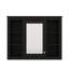 Armoire à pharmacie de 35 po x 27,5 po, armoire de rangement murale avec miroir, armoire à miroir avec 6 tablettes ouvertes