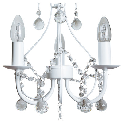 Champ 3 -Light 28cm Semi Flush Mount
