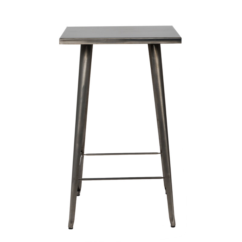 Katsikis Solid Top Metal Base Dining Table