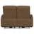 brown reclining loveseat-1102923331