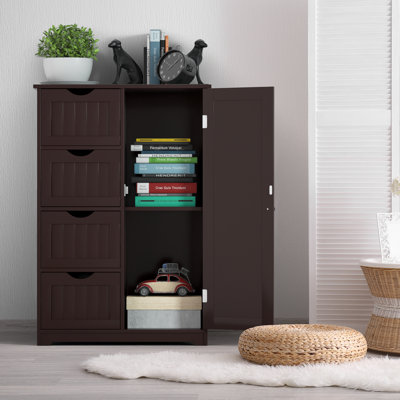Medrano Freestanding Bathroom Cabinet