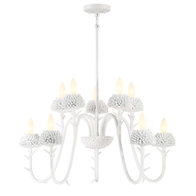 Lustre classique de style bougie à 9 lumières de la part de Mold reten