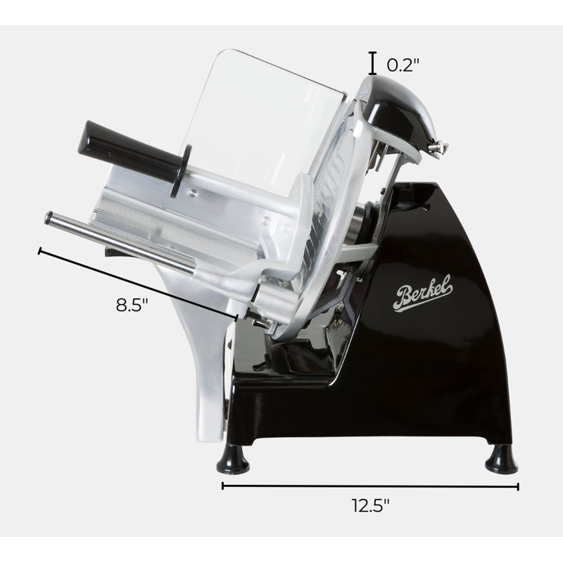 Red Line 250 Electric Food and Meat Slicer with 10-inch Blade for Home, Black