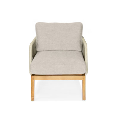 Amadora Outdoor Teak Lounge Chair