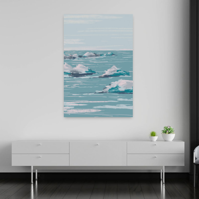 Art contemporain contemporain abstrait, H 60 po x l 40 po