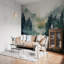 Paysage de lac Misty Mountain Forest-951074008