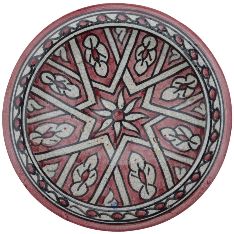 Handmade Ceramic Decorative Plate
