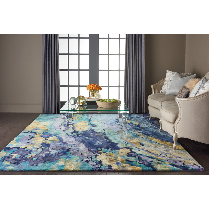 Prismatic Abstract Indoor Rug, Rectangle 12' x 15'