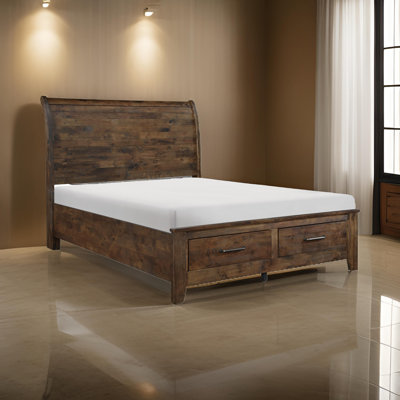 Jaliayah Sleigh Storage Bed