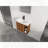 Wall-Mounted Bathroom Vanity With Ceramic Sink Soft-Close Door-652862729-652862725