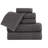 Ruvins Cotton Highly Absorbent 6-Piece Solid and Checkered Border Towel Set-743351390