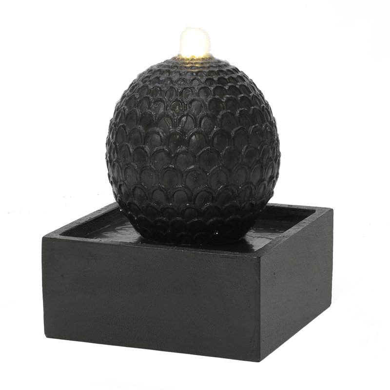 Charles Bentley Arno Sphere Water Feature - Mains Powered