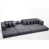 Polyester gris foncé