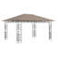 Chaparosa Gazebo With Mosquito Net&LED String Lights 4X3x2.73-63857442