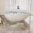 59" Freestanding Solid Surface Bathtub