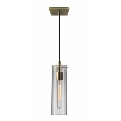 Gilbert Single Light Glass Dimmable Pendant