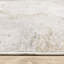 Tapis abstrait ivoire / brun clair Gwern-2086891262