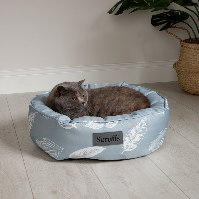 Floral Polyester Pet Bed
