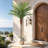 Artificial Palm Tree In A Pot-646548271