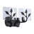 Floriant 2-Light Vanity Light with Hammered Water Glass-357638398