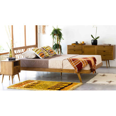 Saaima Solid Wood Platform 3 Piece Bedroom Set by Corrigan Studio